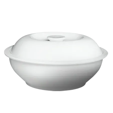 Cameo | Imperial White 9" Casserole, 48 oz (1DZ) - ChefEquipment.com