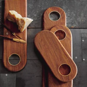 Roost Liquid Brass Serveware Collection