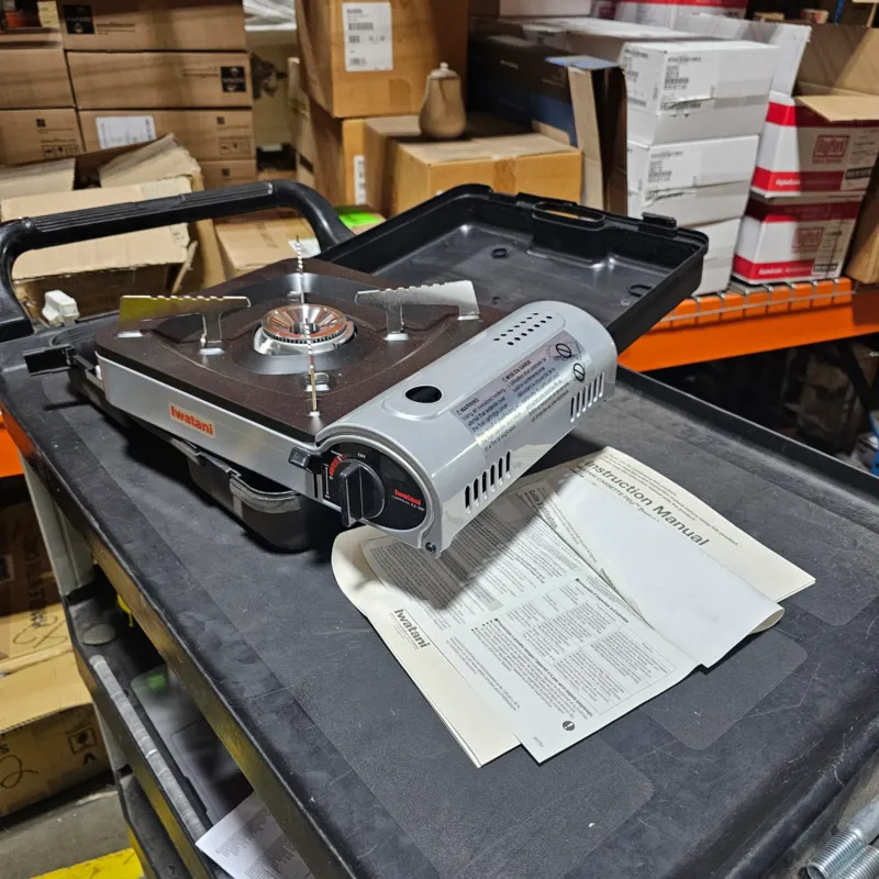 Iwatani ZA-3HP-SPEC Portable Butane Stove, 12,000 BTU, SCRATCH & DENT FINAL SALE