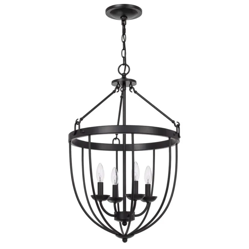 60W X 4 Grafton Metal Chandelier By Cal Lighting | Chandeliers | Moidshstore