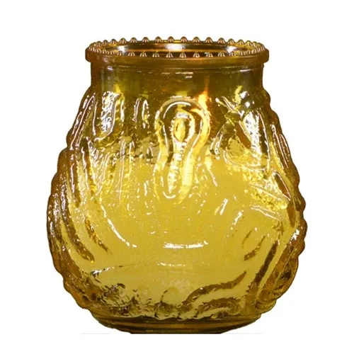 LeoLight Venetian Lowboy Wax Candle, Glass (15-pack)