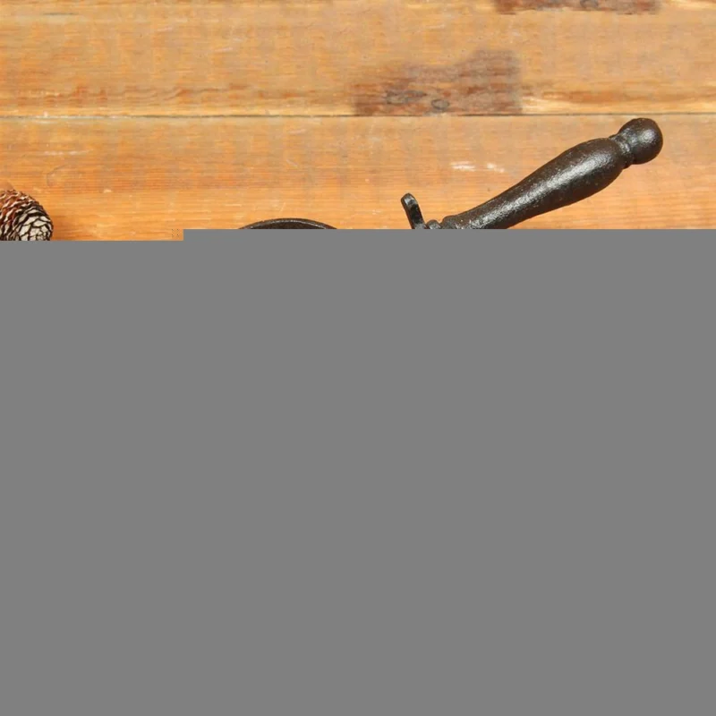 HomArt Fireplace Dust Pan with Broom - Cast Iron - Antique Black - Set of 2 - Feature Image | Modishstore | Fireplace Accessories