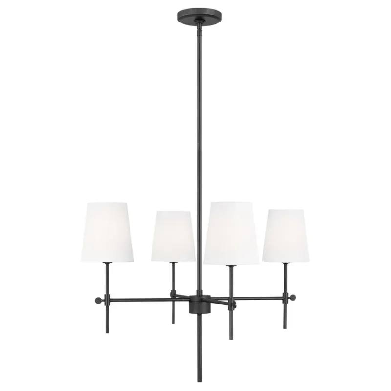 Baker Four Light Chandelier | Small
