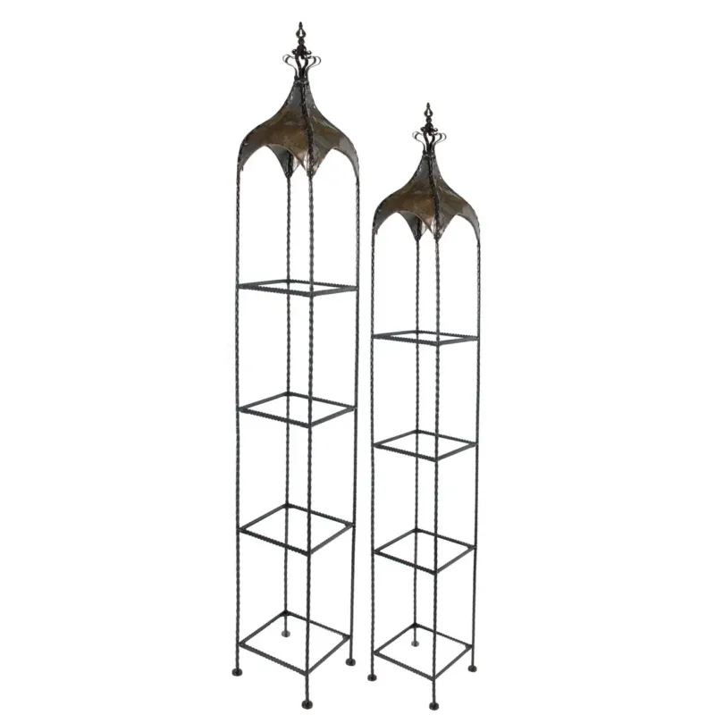 A&B Home Metal Shelves - Set Of 2 | Shelves & Shelving Units | Modishstore