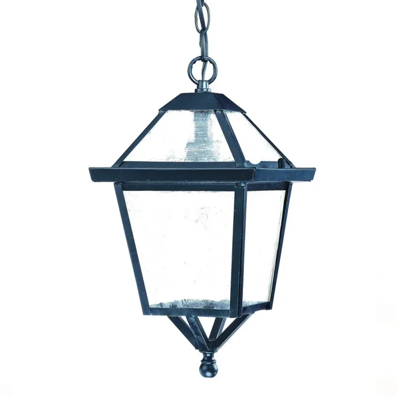 Matte Black Hanging Lantern Light By Homeroots | Lanterns | Modishstore