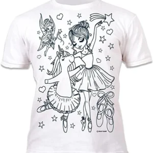PYO T-Shirt Unicorn Ballerina age 7-8