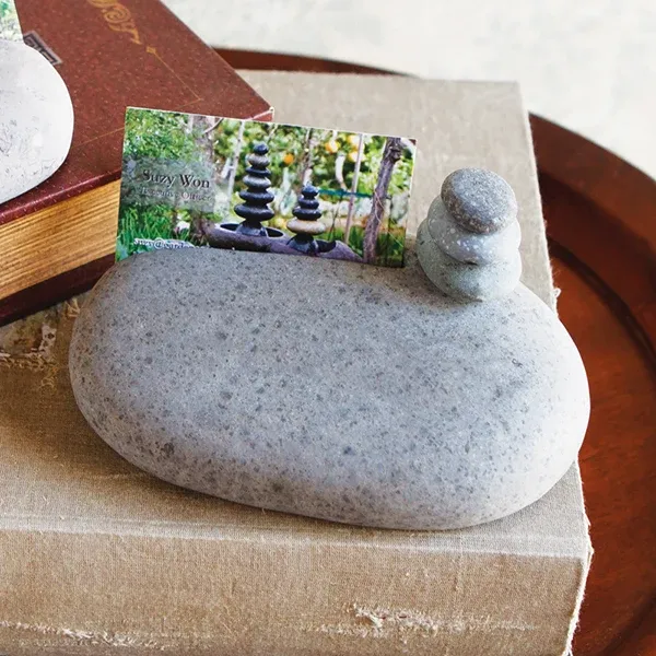 Cairn Card Holders - Believe in Miracles Set of 2 By Garden Age Supply | Minerals and Stones | Modishstore - 1