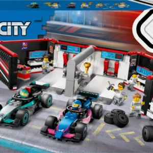 Lego City - F1® Garage & Mercedes-AMG & Alpine Cars