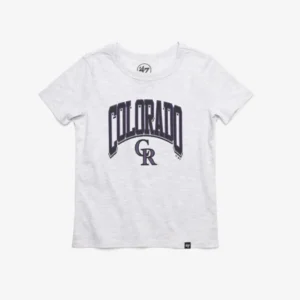 COLORADO ROCKIES COOPERSTOWN WALK TALL '47 FRANKLIN TEE KIDS