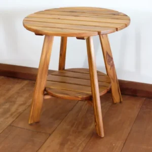 Masaya Adirondack Side Table - Teak | Outdoor Tables | Modishstore