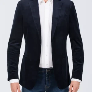 Skopes Atkinson Slim Fit Tall Cord Blazer (navy)