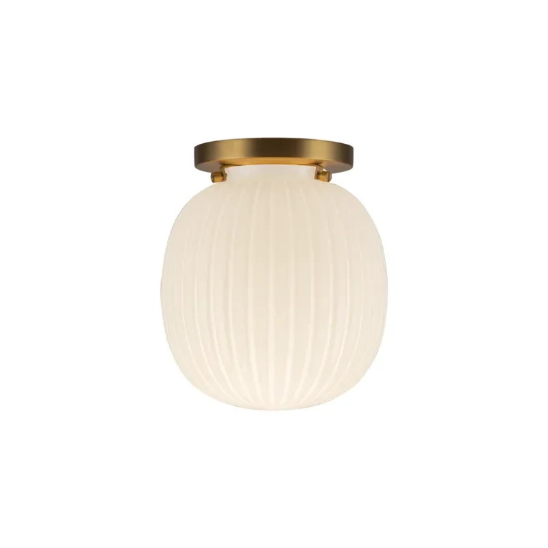 Cherise 7" Semi-Flush Mount | Brushed Gold