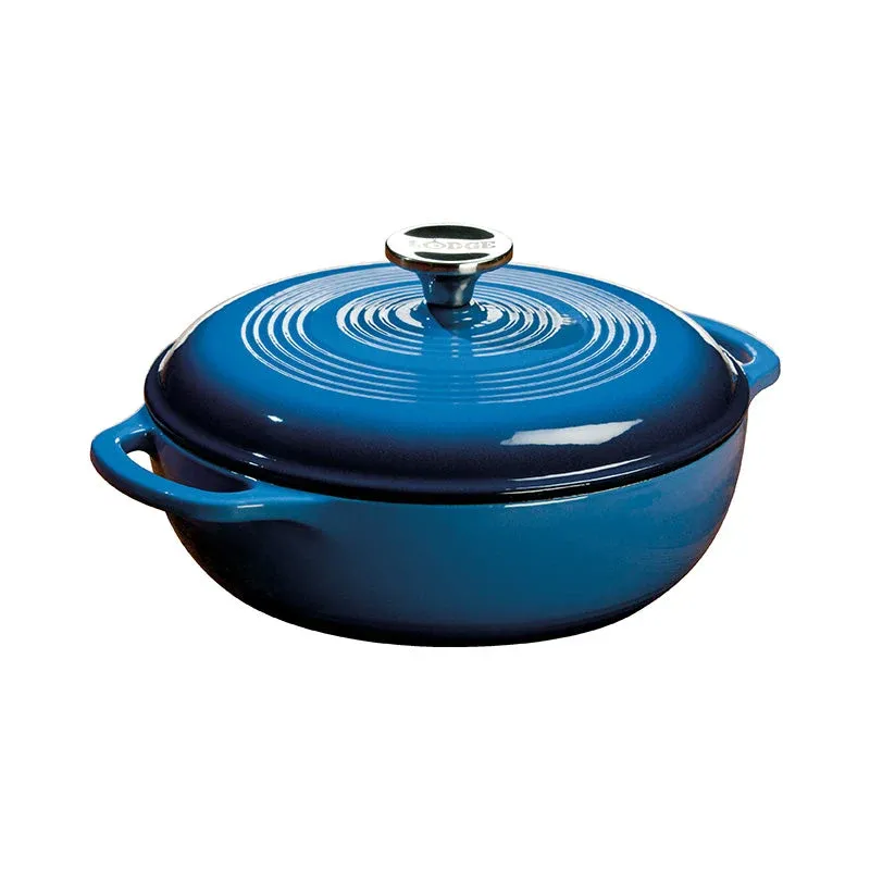 Lodge Dutch Oven, 3 qt, Enamel Cast Iron, FINAL SALE