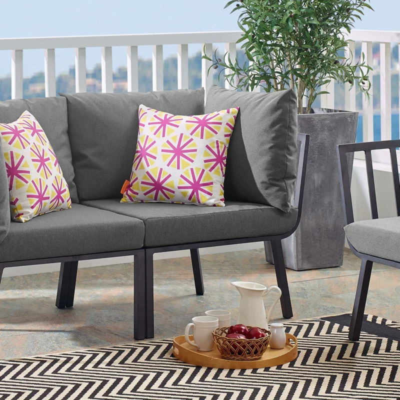 Modway Riverside Outdoor Patio Aluminum Corner Chair - EEI-3569 | Outdoor Chairs | Modishstore - 1