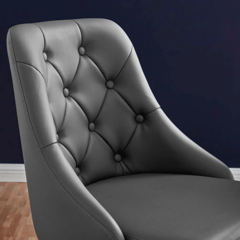 Modway Distinct Tufted Swivel Vegan Leather Office Chair - EEI-4370 | Office Chairs | Modishstore - 1