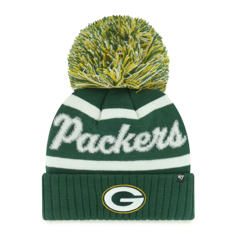 GREEN BAY PACKERS SPIRITED '47 CUFF KNIT WOMENS