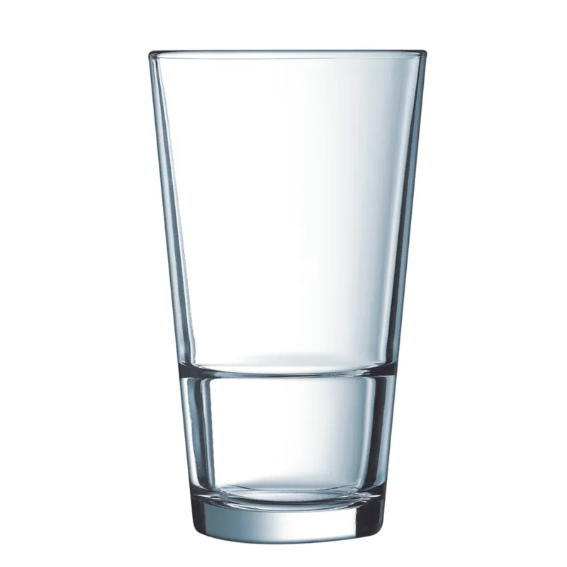 Arcoroc Stack Up Cooler Glass, 16 oz (12-pack)
