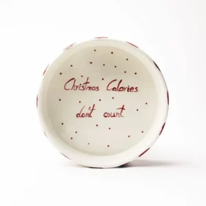 Handmade Christmas Ceramic Plate