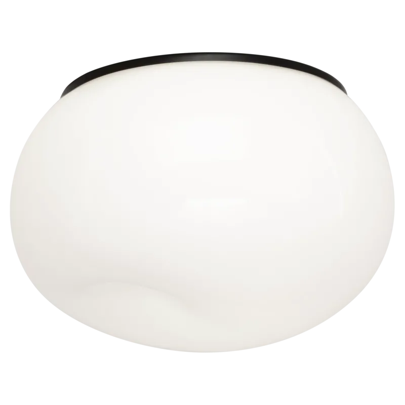 Gelasin 10" Flush Mount | Black