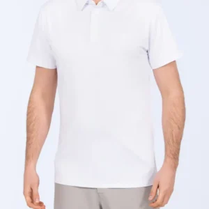 Parell Active Tall Golf Polo Shirt (white)