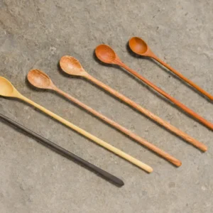 Wooden Tasting Spoons -12 inch - Set Of 6 | ModishStore | Dinnerware