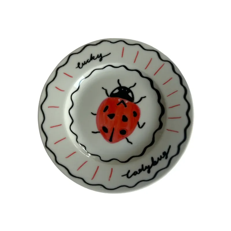Mini Porcelain Decorative Plates 6.5"