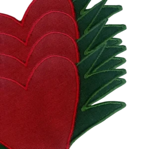 “Cuore” - Set of 4 Cocktail Napkins