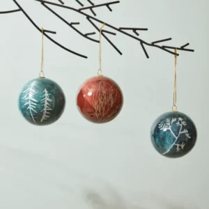 Brinley Ornament Set of 8 By Accent Decor | Ornaments | Modishstore - 1