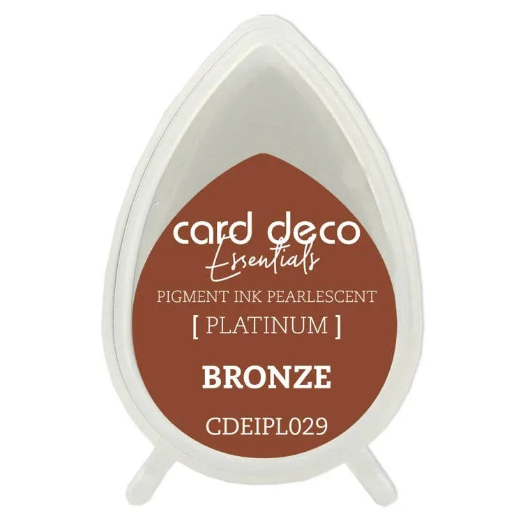 Card Deco Pigment Ink Pearlescent Bronze