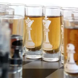 Shot Glass Chess Set - 32 piece