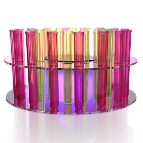 Test Tube Shooter Tray with LED Light and Remote – 32 Hole