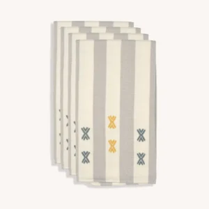 Alma Handwoven Stripe Napkins (Set of 4)