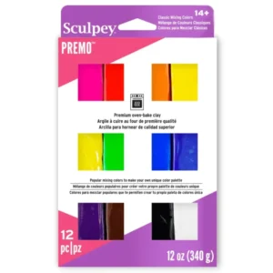 Sculpey Premo 12 Piece Classic Mixing Colours Multipack