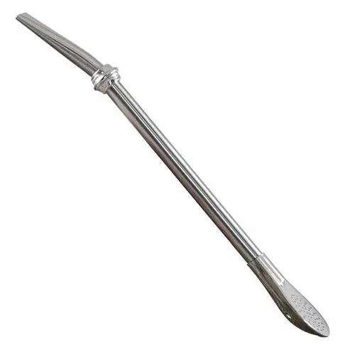 Stainless Steel Cocktail Straw w / Filter 6.5 inches