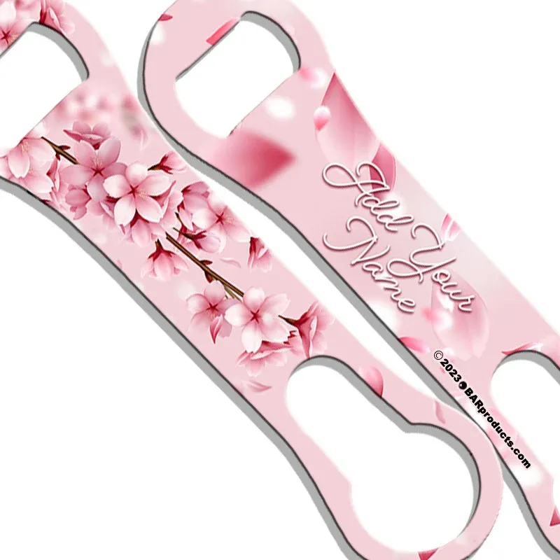 "ADD YOUR NAME" V-Rod® Bottle Opener – Cherry Blossom
